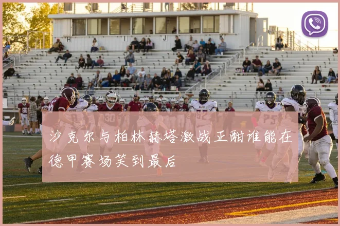 沙克尔与柏林赫塔激战正酣谁能在德甲赛场笑到最后